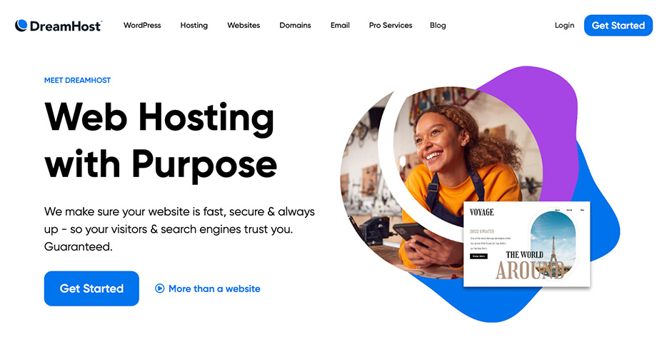 DreamHost WordPress hosting review